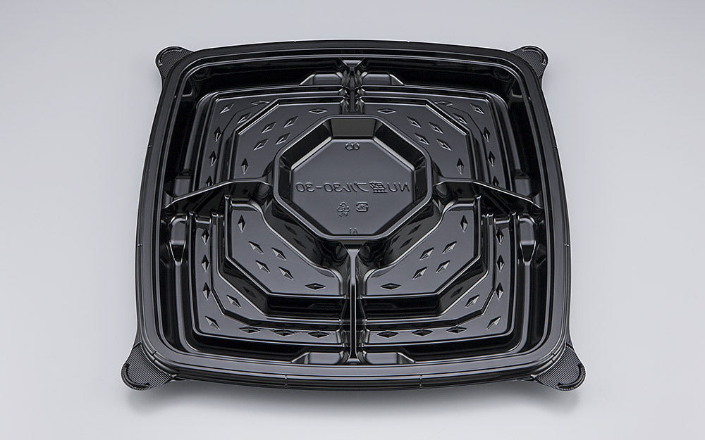 オードブル容器 NU盛ブル30-30 黒本体