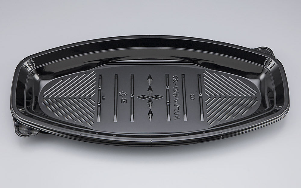 オードブル容器 NUプレ小判41-20 黒本体