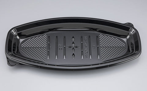 オードブル容器 NUプレ小判41-20 黒本体