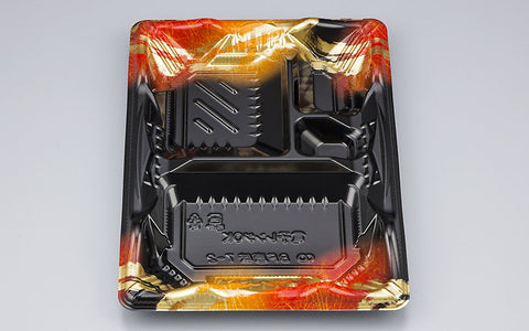 弁当容器 BF恵味7-2 天舞赤本体（N）