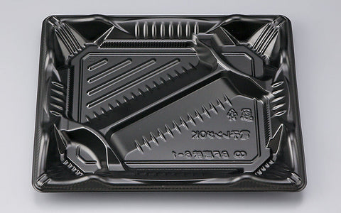 弁当容器 BF恵味8-1 黒本体（N）