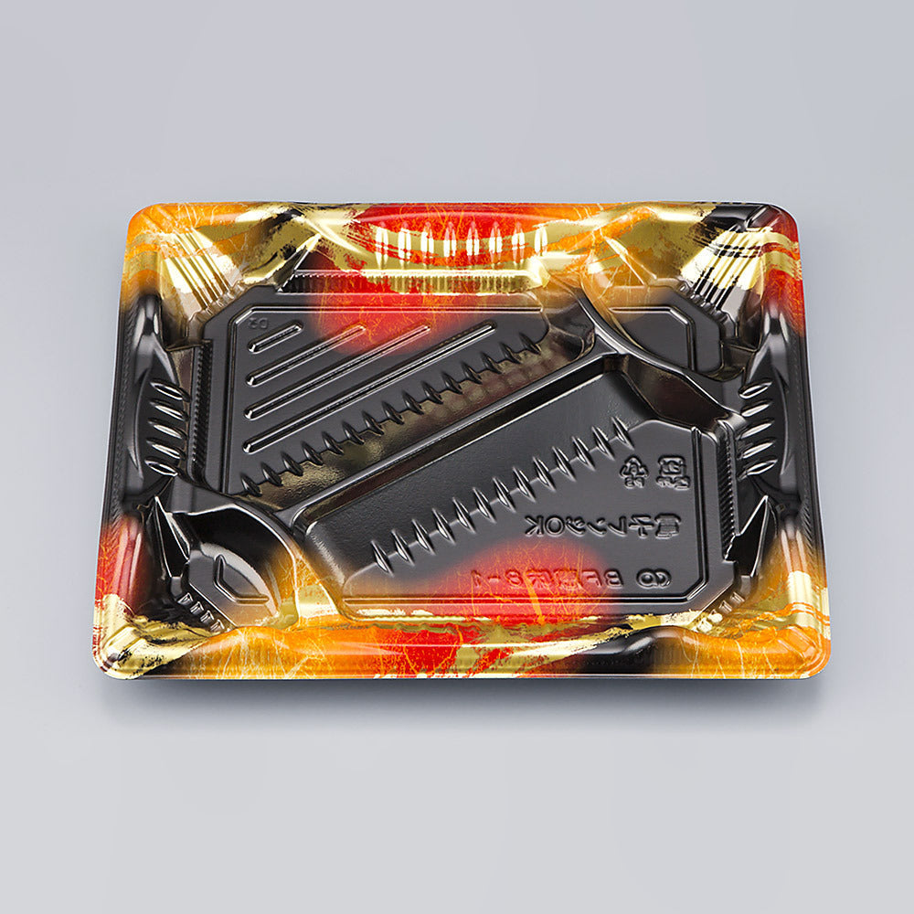 弁当容器 BF恵味8-1 天舞赤本体（N）