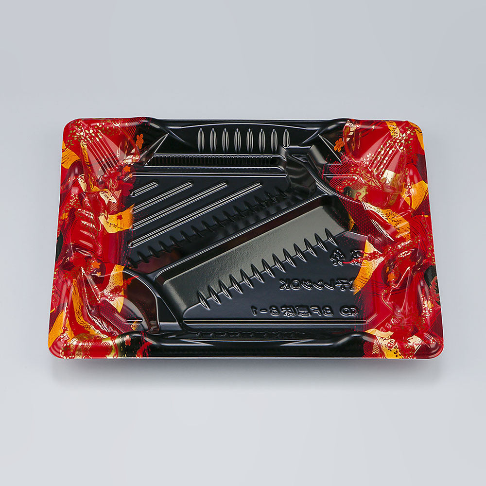 弁当容器 BF恵味8-1 短冊赤本体（N）