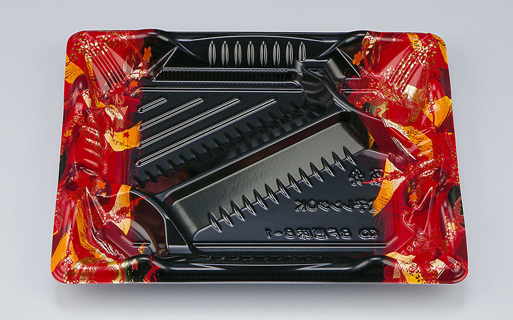 弁当容器 BF恵味8-1 短冊赤本体（N）