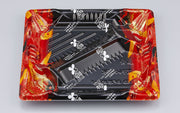 弁当容器 BF恵味8-1 短冊赤B本体（N）