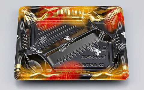 弁当容器 BF恵味8-1 天舞赤B本体（N）