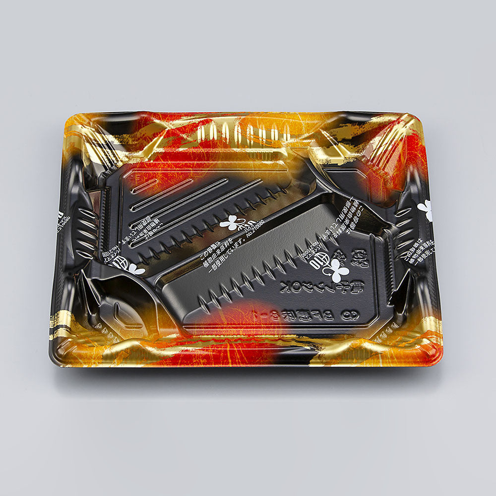 弁当容器 BF恵味8-1 天舞赤B本体（N）