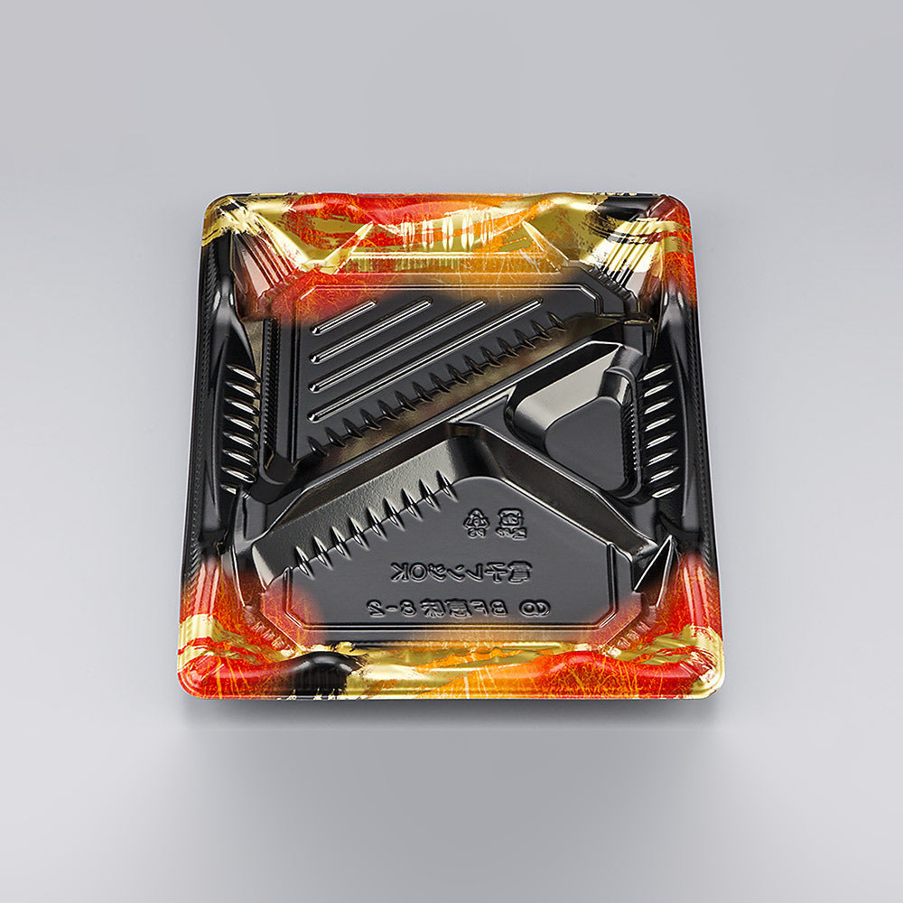 弁当容器 BF恵味8-2 天舞赤本体（N）