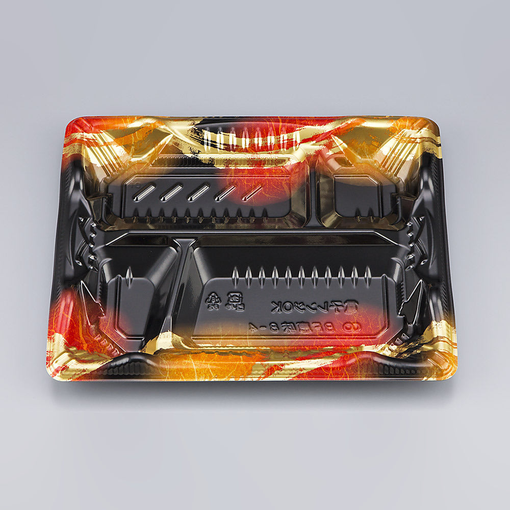 弁当容器 BF恵味8-4 天舞赤本体（N）