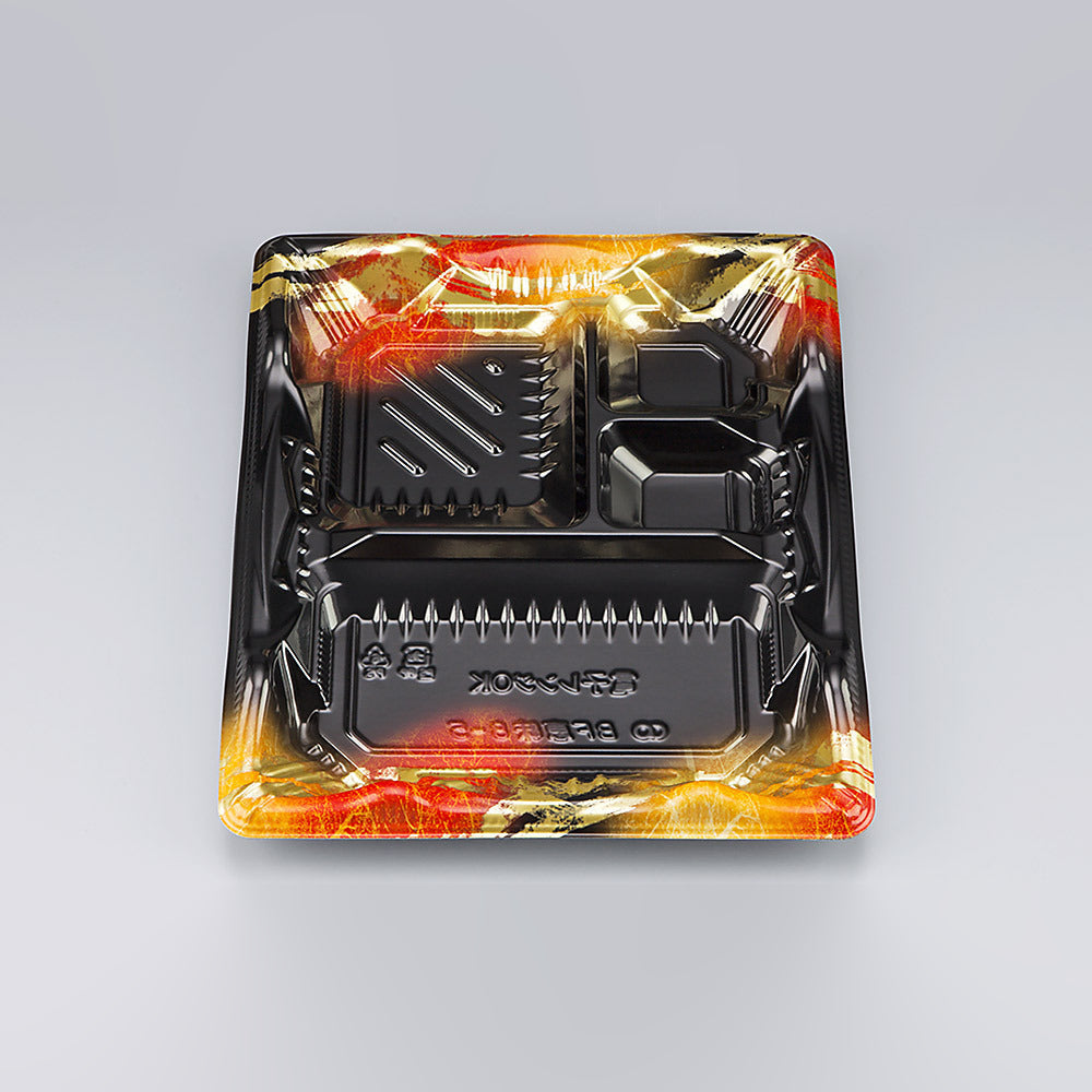 弁当容器 BF恵味8-5 天舞赤本体（N）