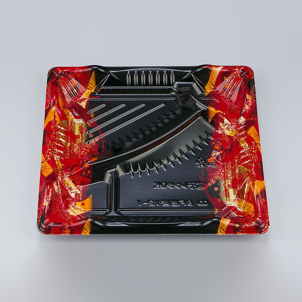 弁当容器 BF恵味12-1 短冊赤本体（N）