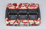 弁当容器 BFハカマ膳5-6 鶴姫赤本体（N）