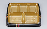弁当容器 BFハカマ膳6-3 四辻金本体（N）