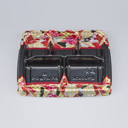弁当容器 BFハカマ膳6-3 鶴姫赤本体（N）