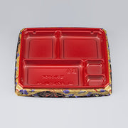 弁当容器 BFハカマ膳7-4 こづち赤本体（N）