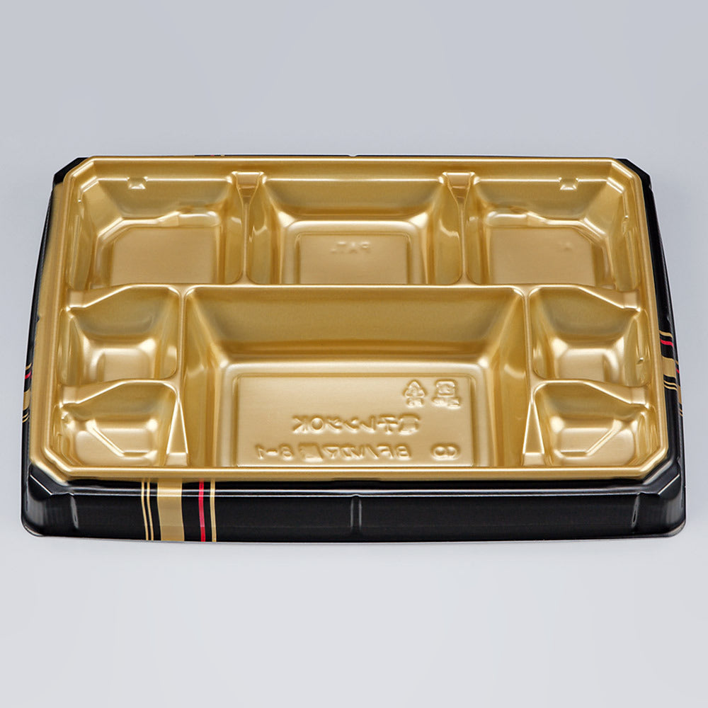 弁当容器 BFハカマ膳8-1 四辻金本体（N）