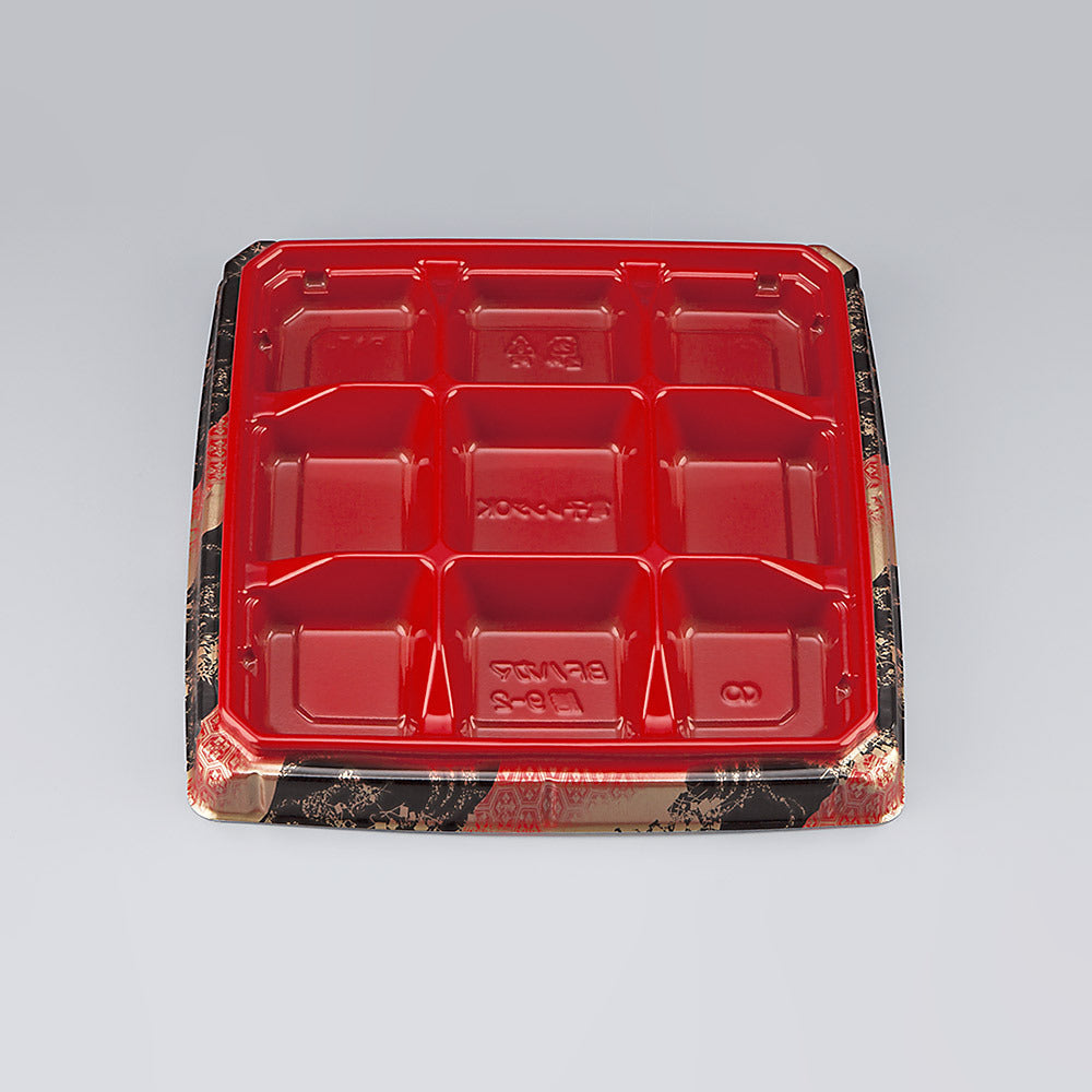 弁当容器 BFハカマ膳9-2 玄海本体（N）