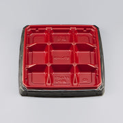 弁当容器 BFハカマ膳9-2 金板目本体（N）