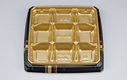 弁当容器 BFハカマ膳9-2 四辻金本体（N）