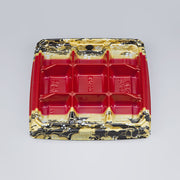 弁当容器 BFハカマ膳9-2 国風赤本体（N）