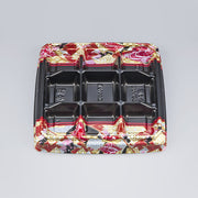 弁当容器 BFハカマ膳9-2 鶴姫赤本体（N）