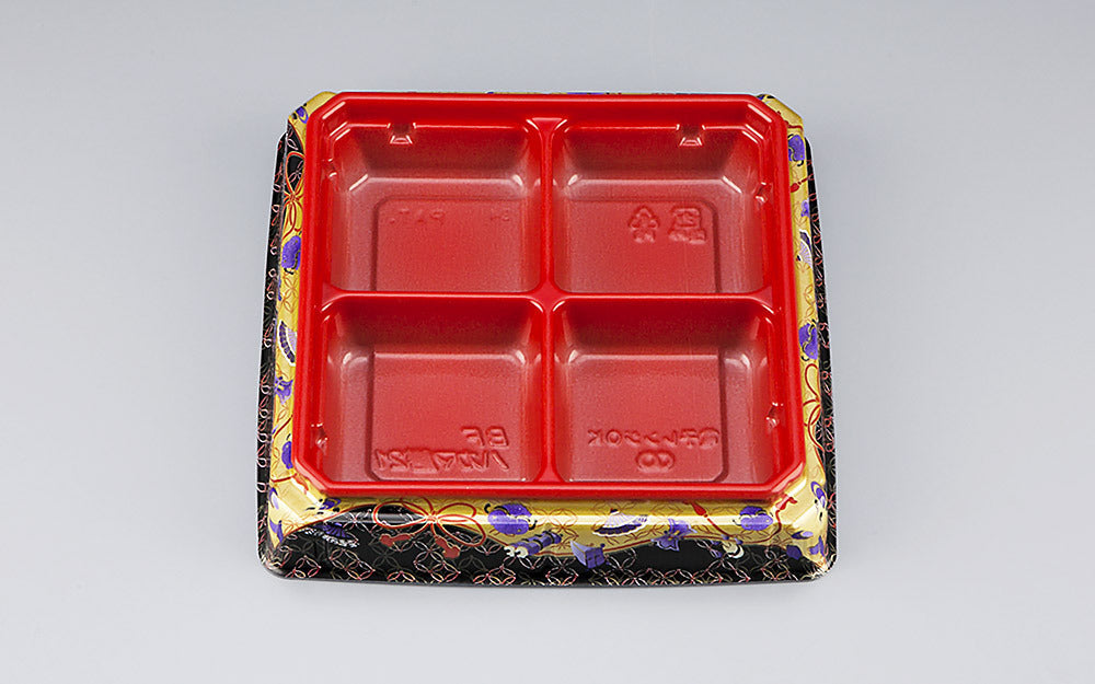 弁当容器 BFハカマ膳21 こづち赤本体（N）