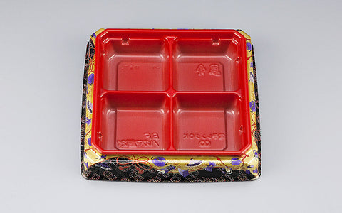 弁当容器 BFハカマ膳21 こづち赤本体（N）