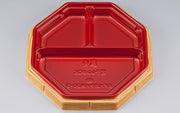 弁当容器 BFハカマ八角20-3赤屋久杉本体（N）