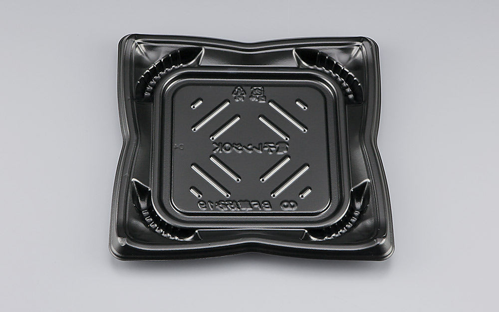 惣菜容器 BF華好み19 黒本体（N）