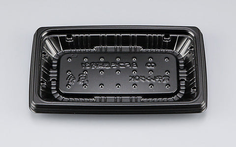 惣菜容器 BFコモ惣菜内31 黒本体（N）