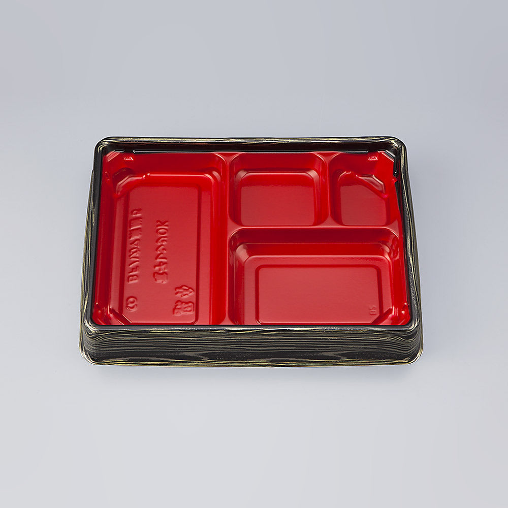 弁当容器 BFハカマ集膳5 金板目本体（N）