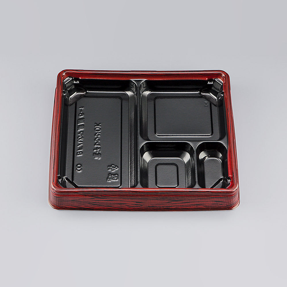 弁当容器 BFハカマ集膳6-1 ローズW本体（N）