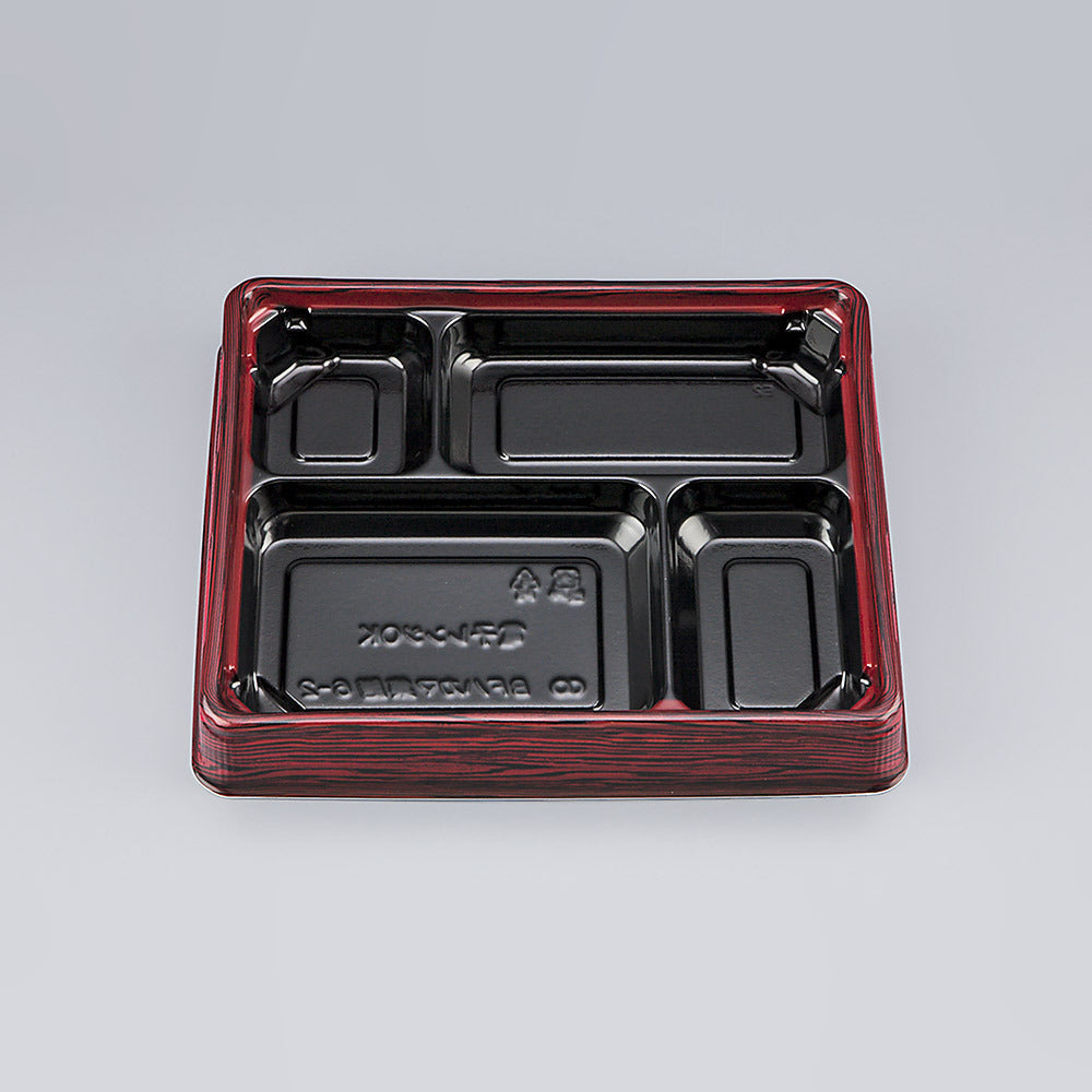 弁当容器 BFハカマ集膳6-2 ローズW本体（N）