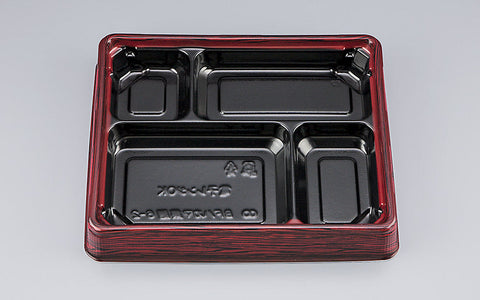弁当容器 BFハカマ集膳6-2 ローズW本体（N）