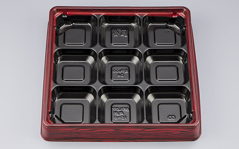 弁当容器 BFハカマ集膳15-9ローズW本体（N）