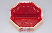 弁当容器 BFハカマ集八角20-3花風月本体（N）
