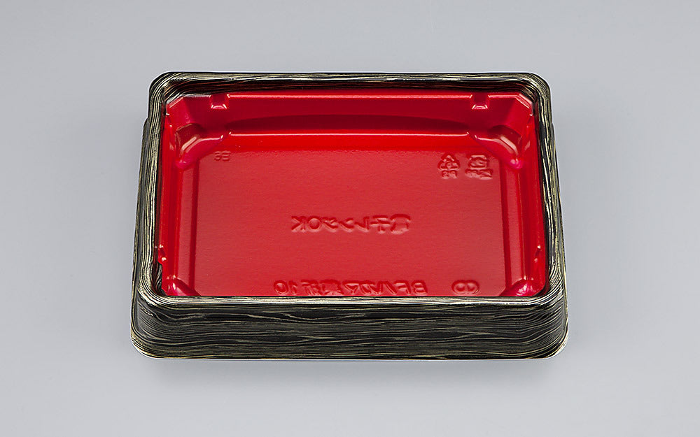 寿司容器 BFハカマ集折10 金板目本体（N）