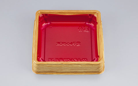 寿司容器 BFハカマ集折35 杉板赤本体（N）