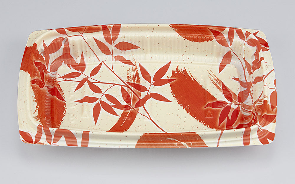 惣菜容器 BFエコD38 月竹朱（N）