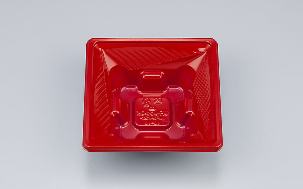 丼・重 BFツイスト13-13 朱本体