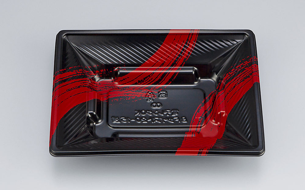 丼・重 BFツイスト20-15浅 筆勢黒赤本体