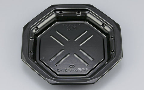 惣菜容器 BFデリハチ21-21 黒本体