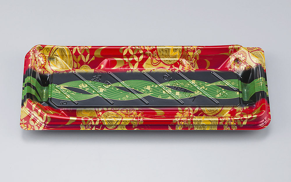 寿司容器 NUN鞆15 結笹赤本体