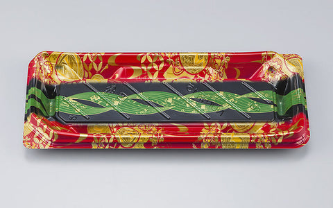 寿司容器 NUN鞆15 結笹赤本体