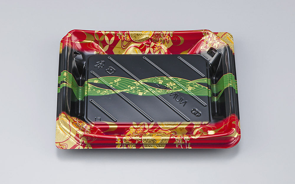 寿司容器 NUN鞆23 結笹赤本体