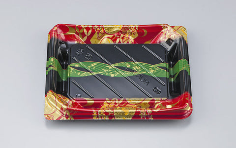 寿司容器 NUN鞆23 結笹赤本体