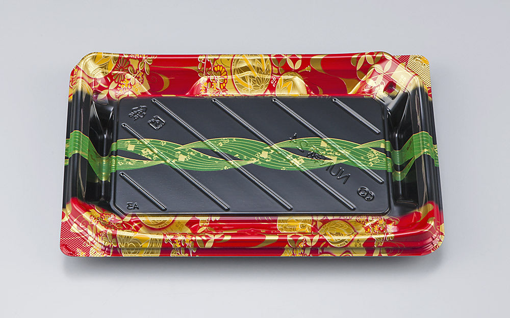 寿司容器 NUN鞆24 結笹赤本体