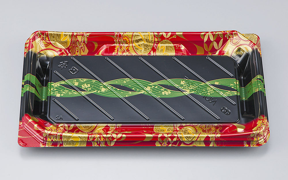 寿司容器 NUN鞆25 結笹赤本体