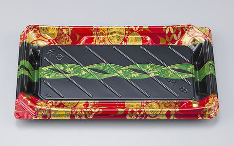 寿司容器 NUN鞆25 結笹赤本体