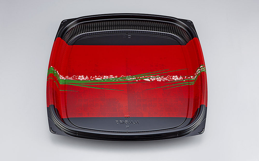 寿司桶 NUN角桶5 秀英赤本体